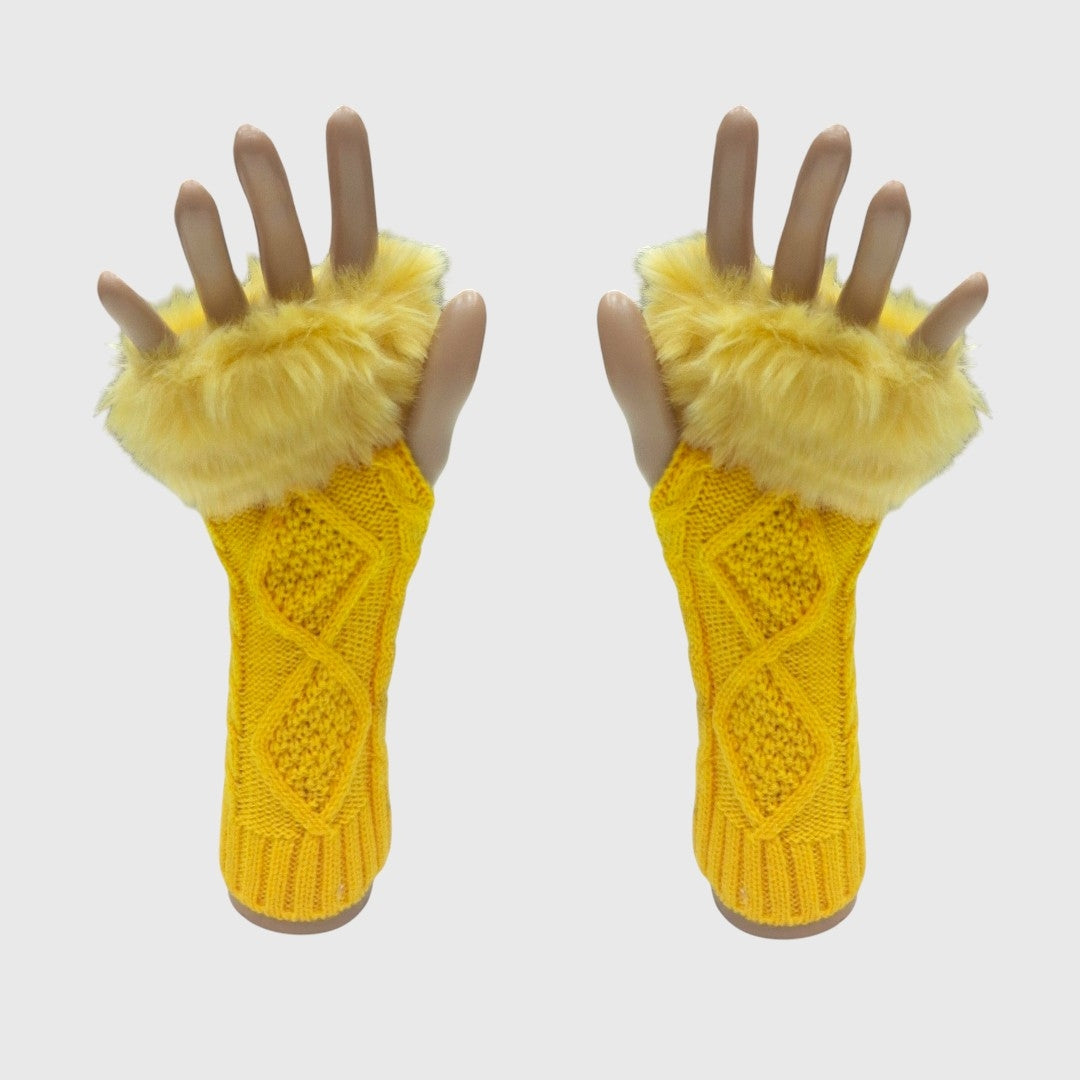 GLOVES FINGERLESS / ACRO WOOL / WOMEN'S