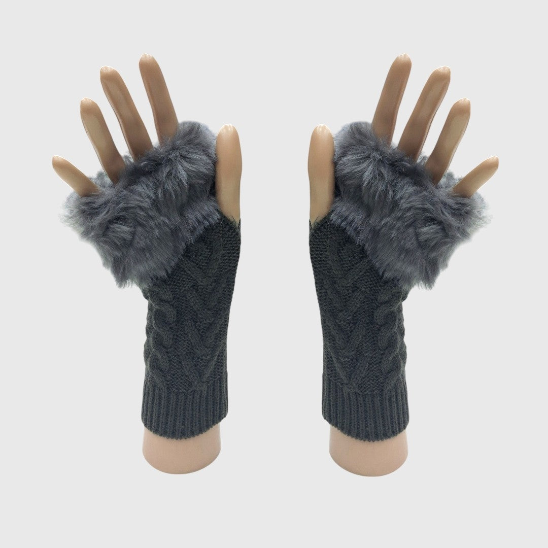 GLOVES FINGERLESS / ACRO WOOL / WOMEN'S