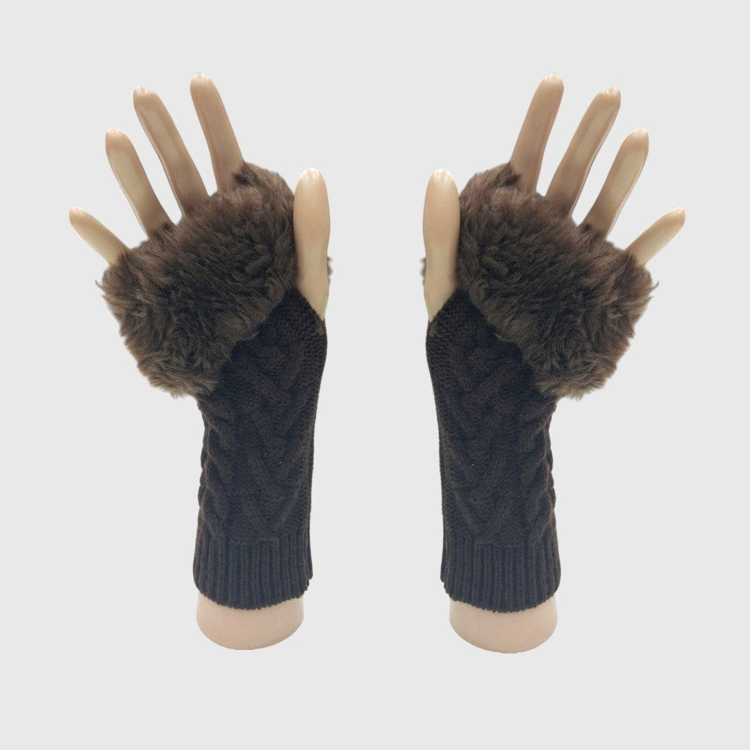 GLOVES FINGERLESS / ACRO WOOL / WOMEN'S