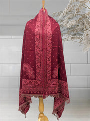WOMEN'S SHAWL ACRO WOOL REVERSIBLE