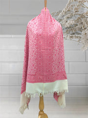 WOMEN'S SHAWL ACRO WOOL REVERSIBLE