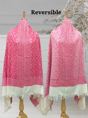 WOMEN'S SHAWL ACRO WOOL REVERSIBLE