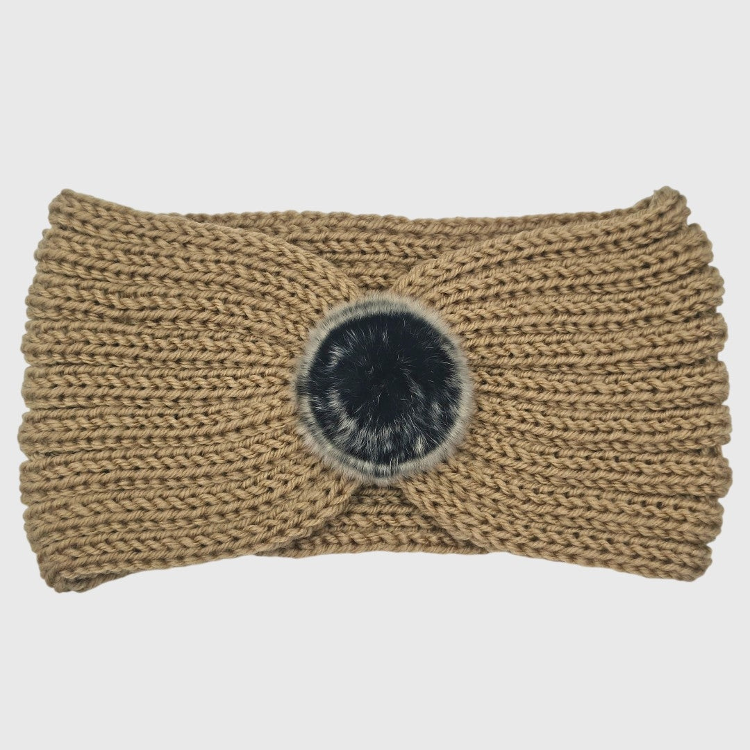 Winter Ear Warmer Headband Soft Knitted