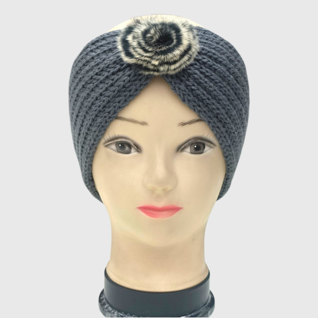 Winter Ear Warmer Headband Soft Knitted