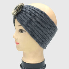 Winter Ear Warmer Headband Soft Knitted