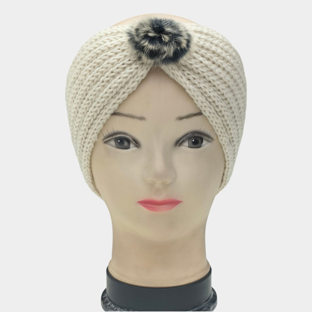 Winter Ear Warmer Headband Soft Knitted