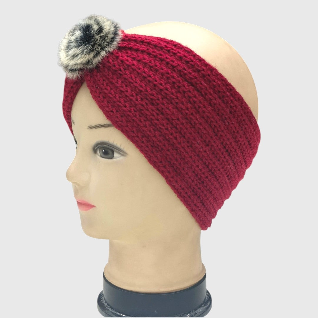 Winter Ear Warmer Headband Soft Knitted