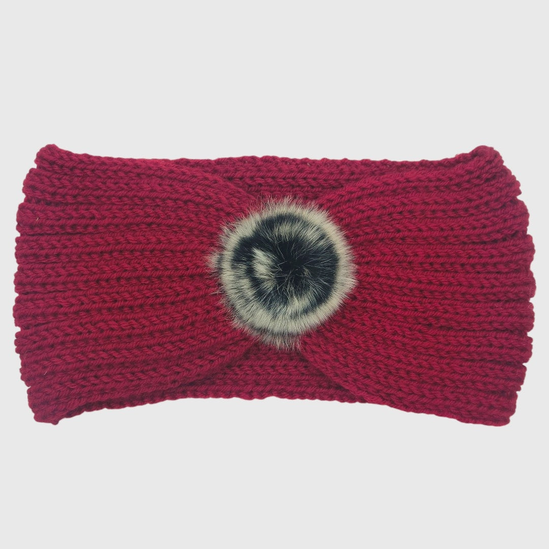 Winter Ear Warmer Headband Soft Knitted