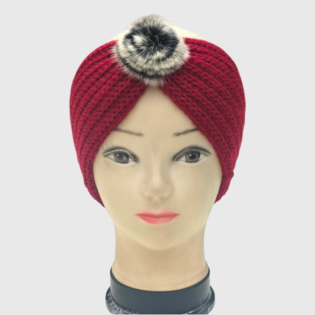 Winter Ear Warmer Headband Soft Knitted