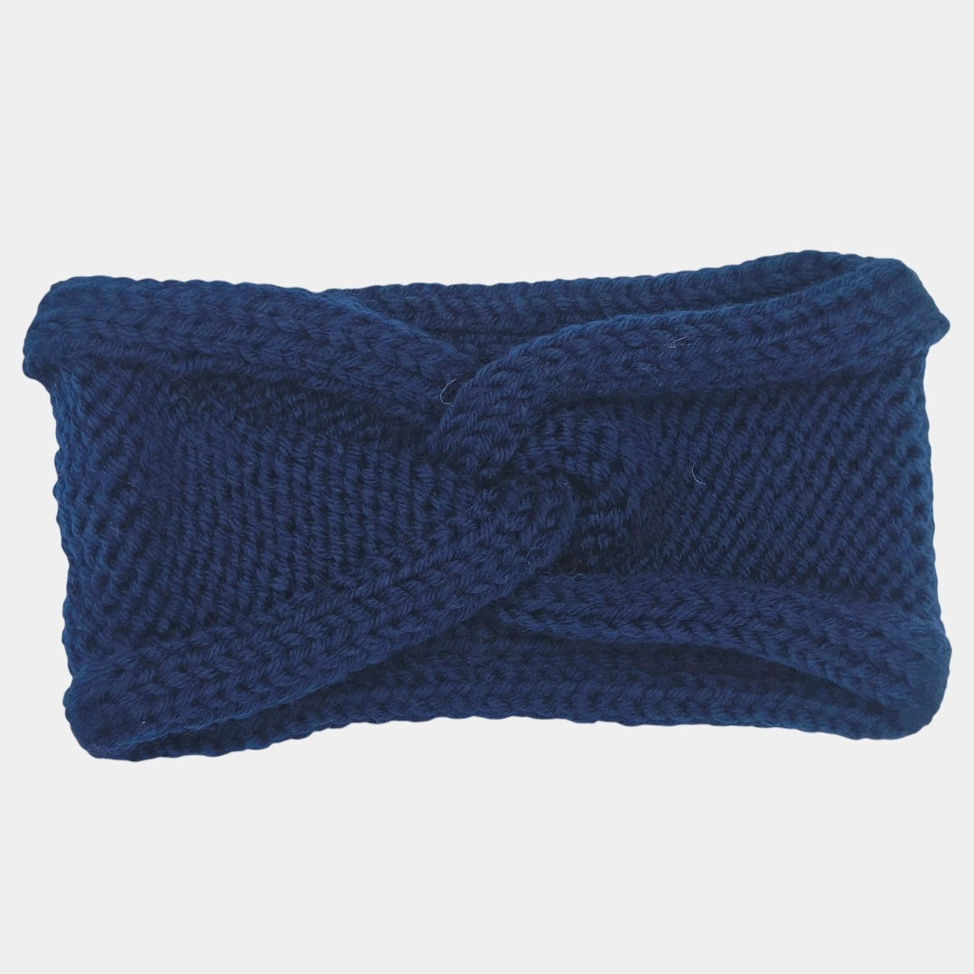 Winter Ear Warmer Headband Soft Knitted