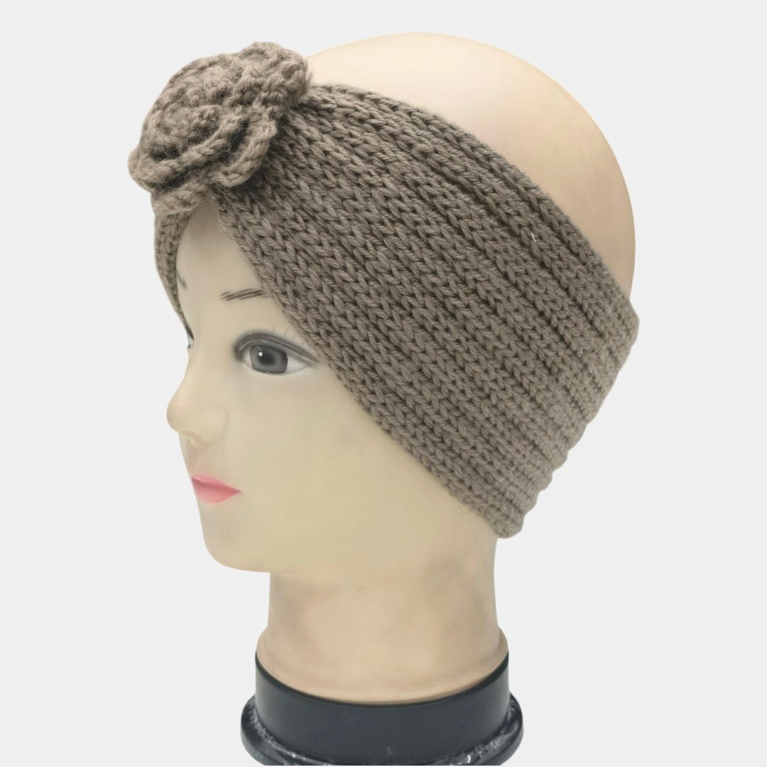 Winter Ear Warmer Headband Soft Knitted