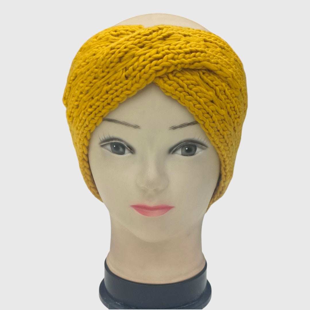 Winter Ear Warmer Headband Soft Knitted