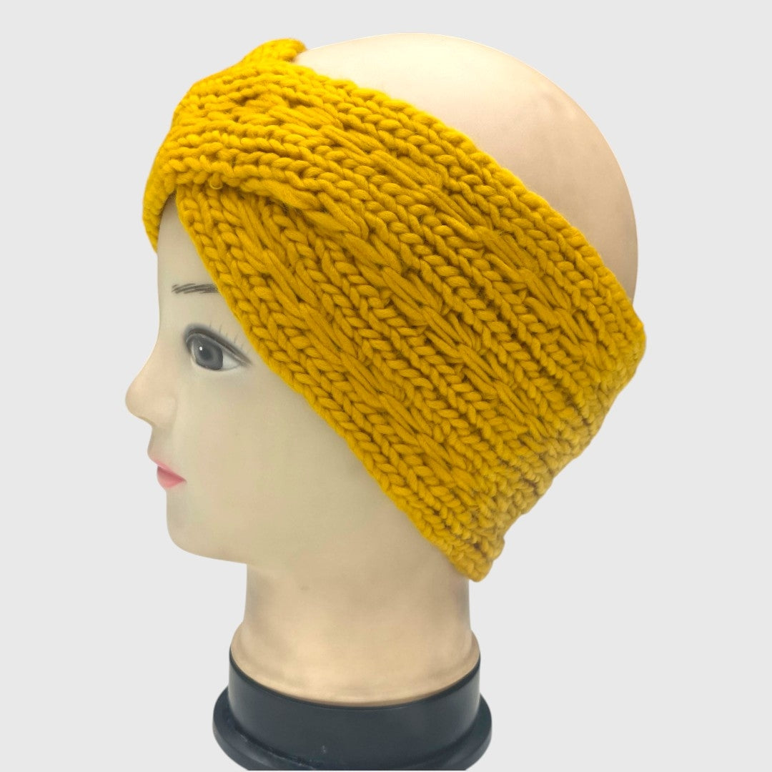 Winter Ear Warmer Headband Soft Knitted