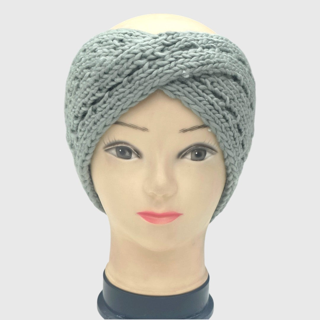 Winter Ear Warmer Headband Soft Knitted