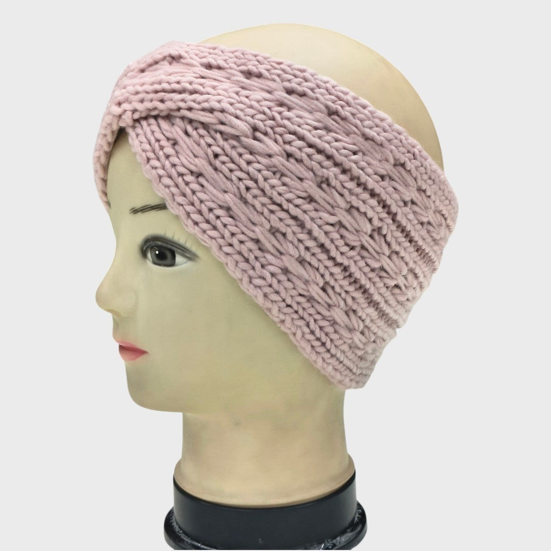 Winter Ear Warmer Headband Soft Knitted