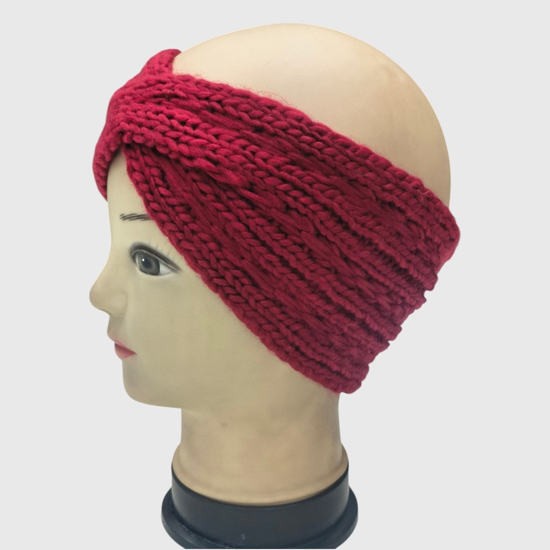 Winter Ear Warmer Headband Soft Knitted