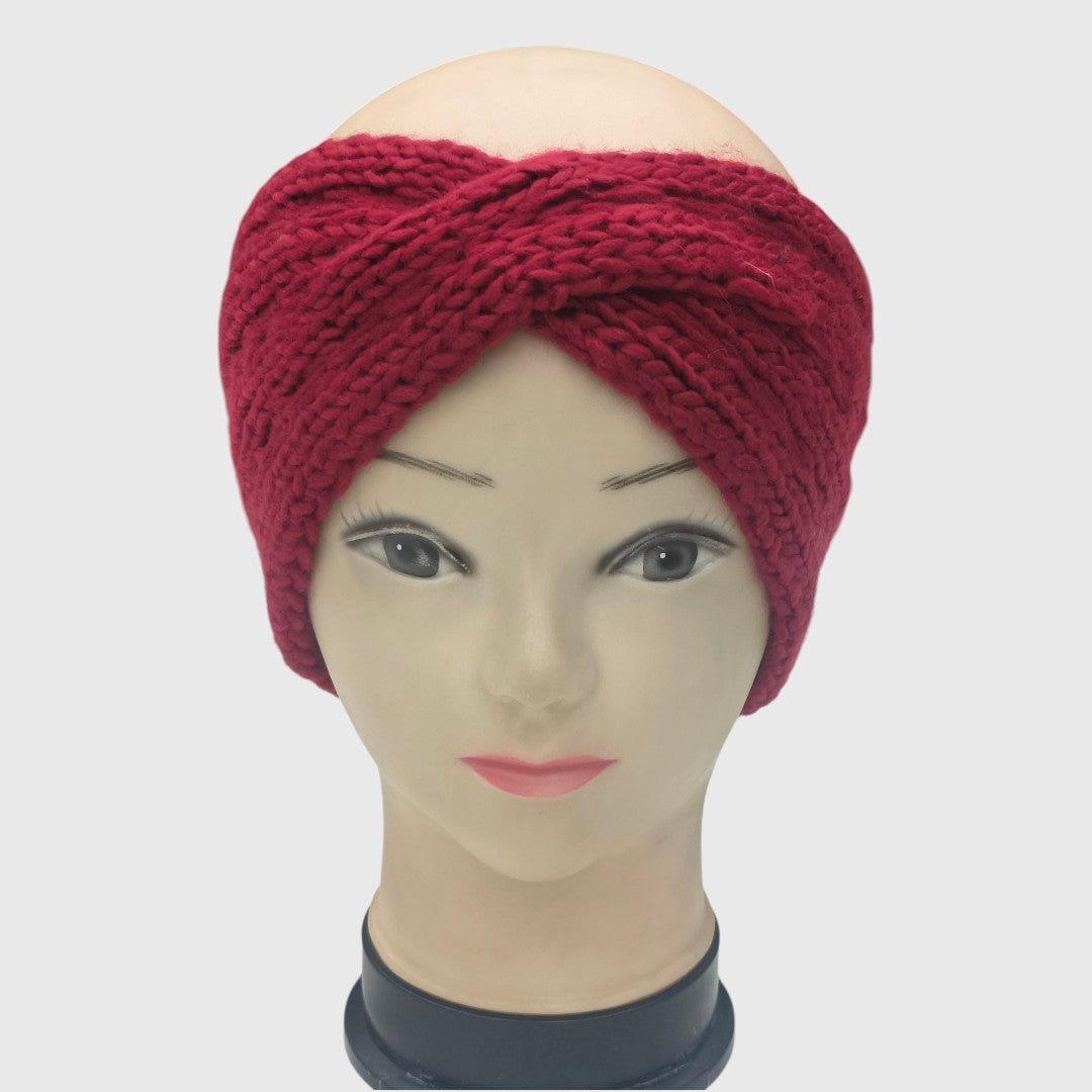 Winter Ear Warmer Headband Soft Knitted