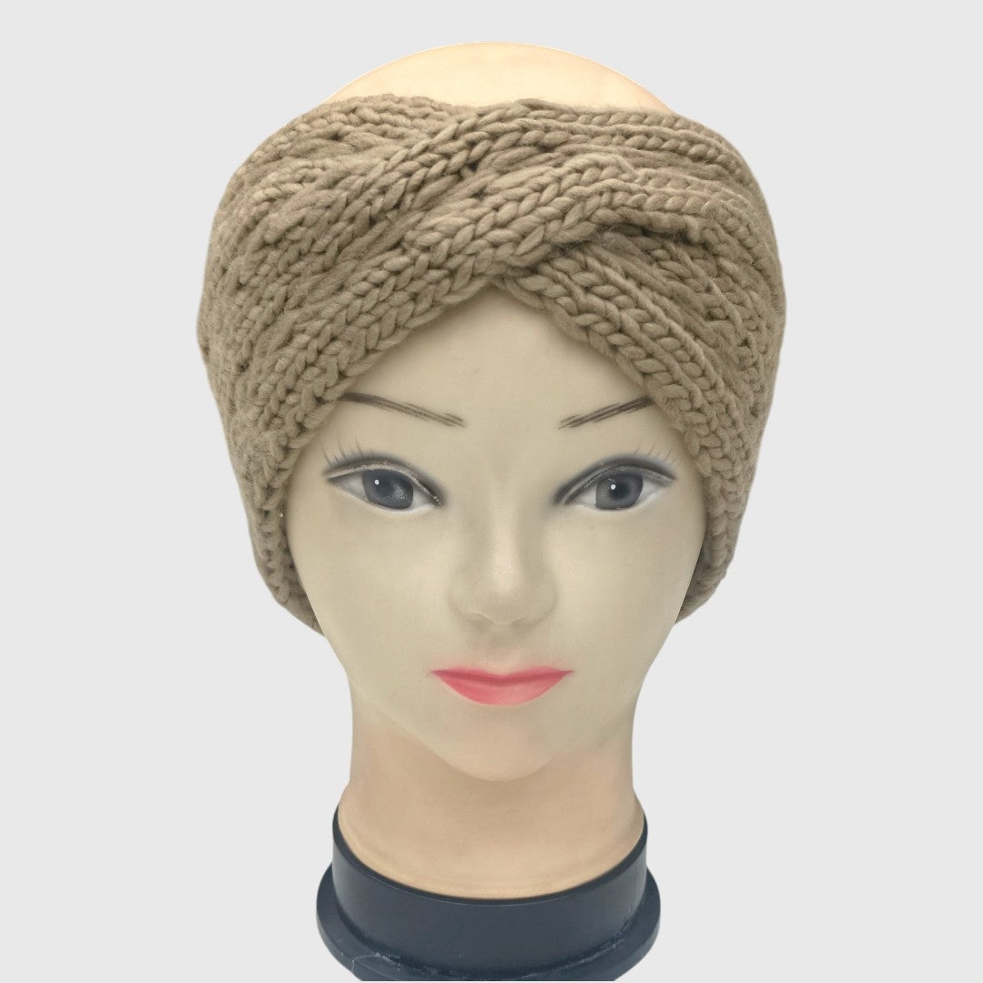 Winter Ear Warmer Headband Soft Knitted