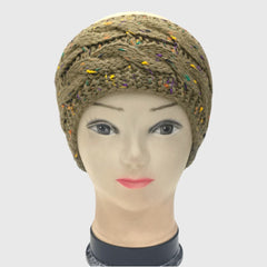 Winter Ear Warmer Headband Soft Knitted