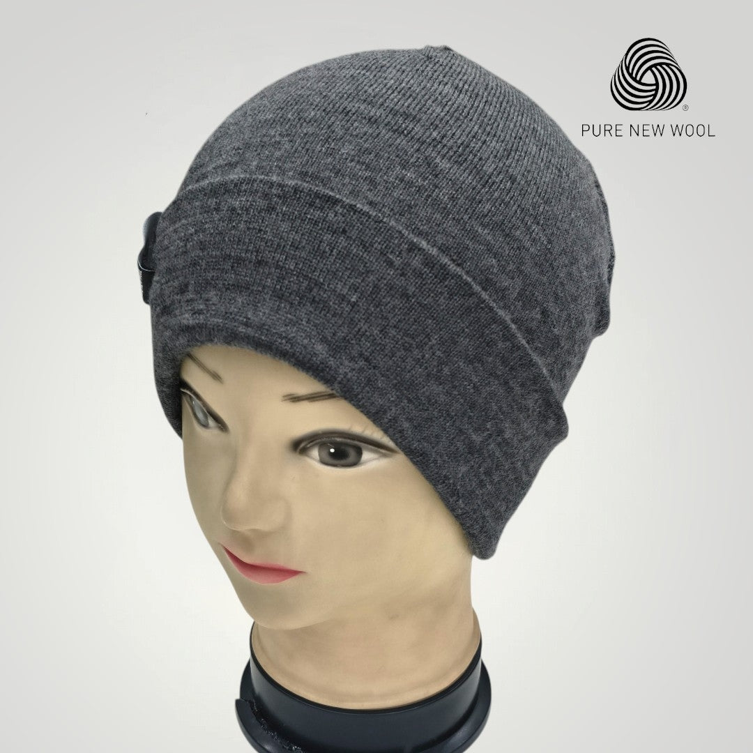 Pure Wool Reversible Cap