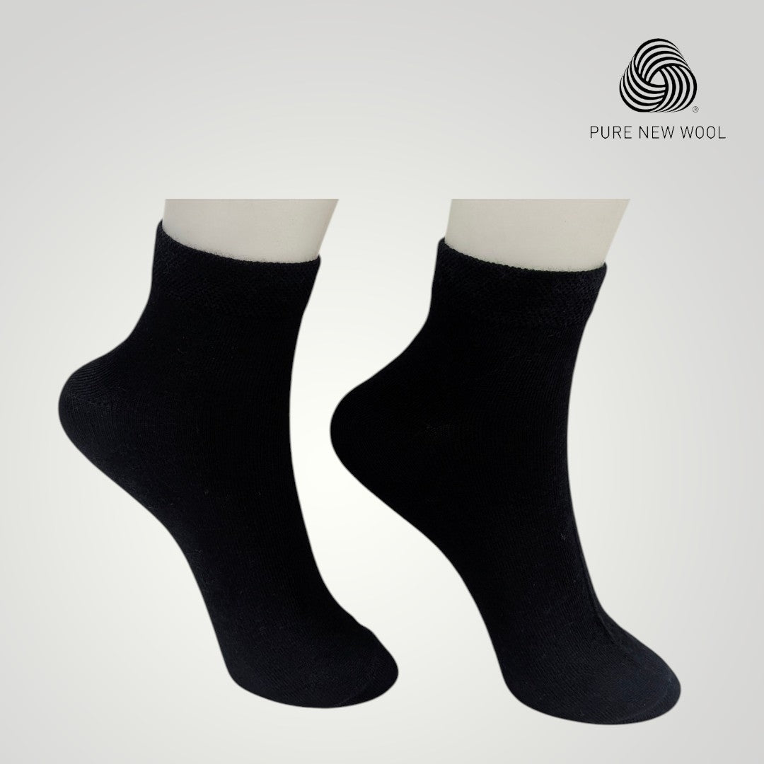 MEN'S PURE WOOL ANKLE SOCKS