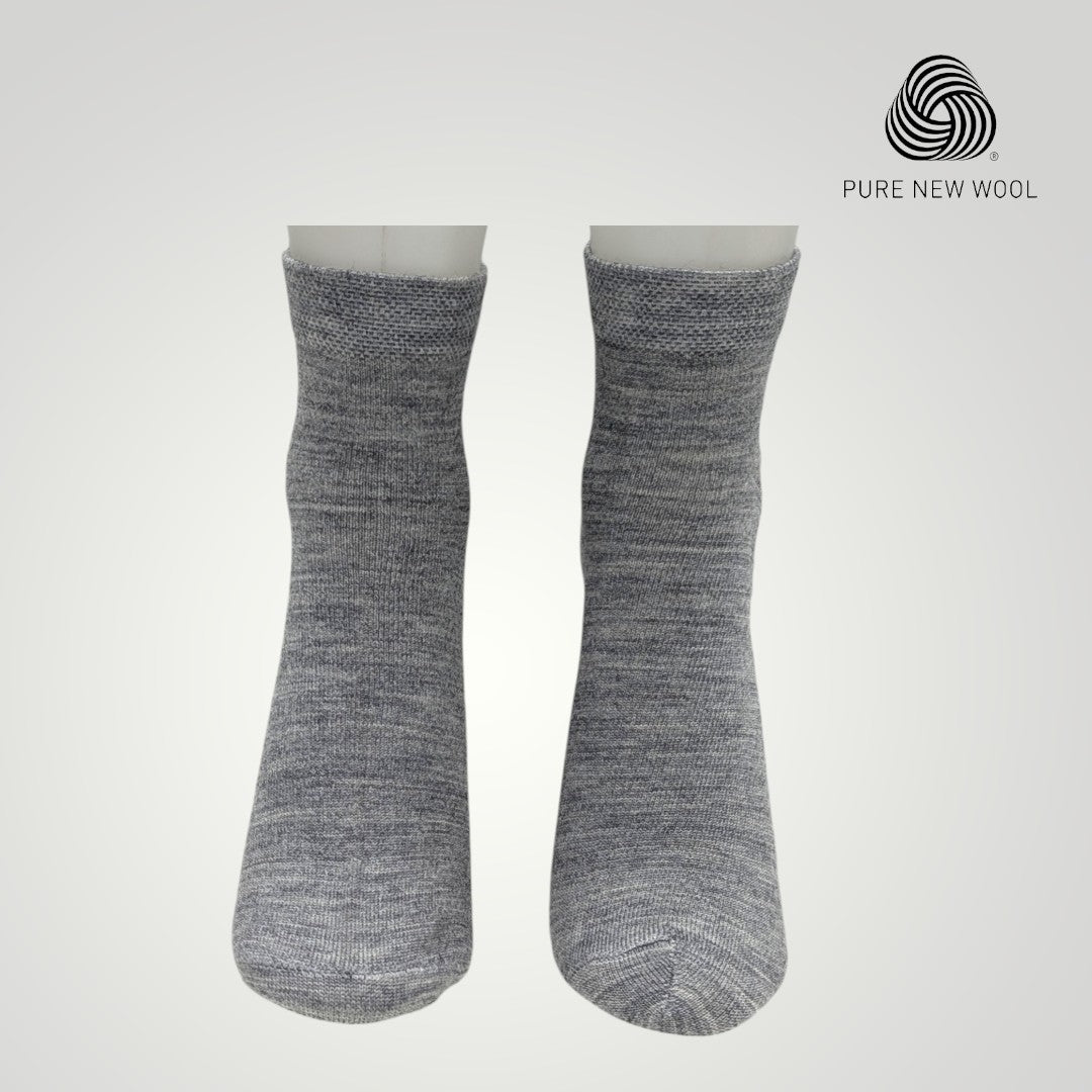 WOMEN'S PURE WOOL ANKLE SOCKS