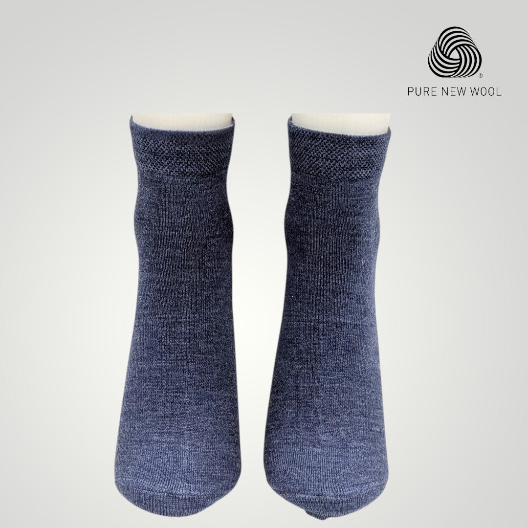 WOMEN'S PURE WOOL ANKLE SOCKS
