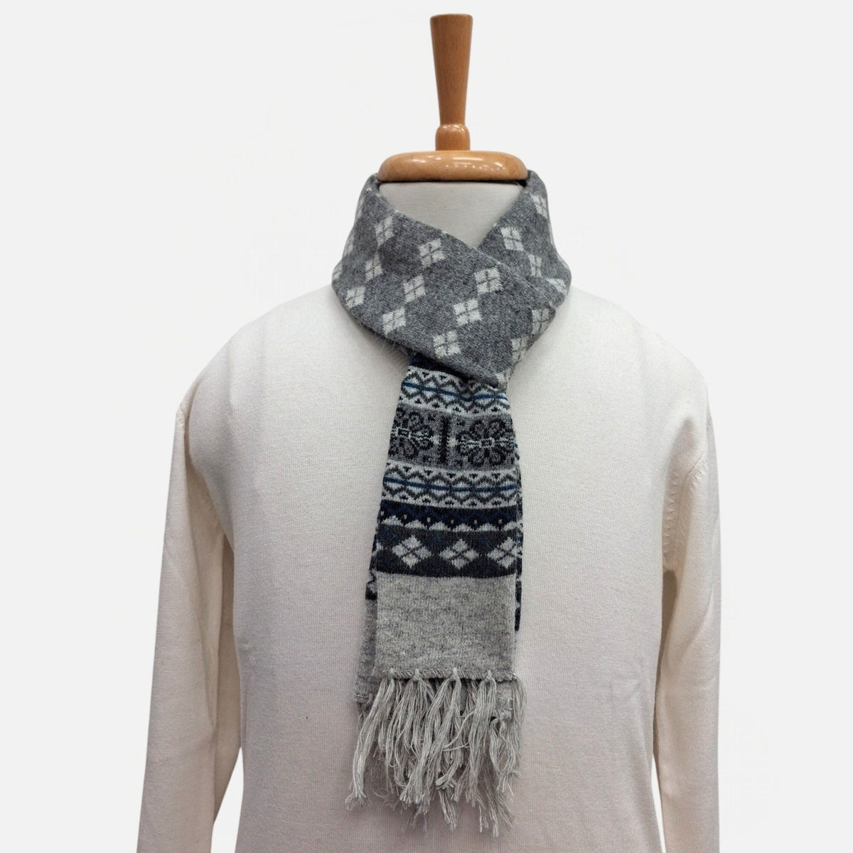MEN'S & WOMEN'S LAMB'S WOOL MUFFLER