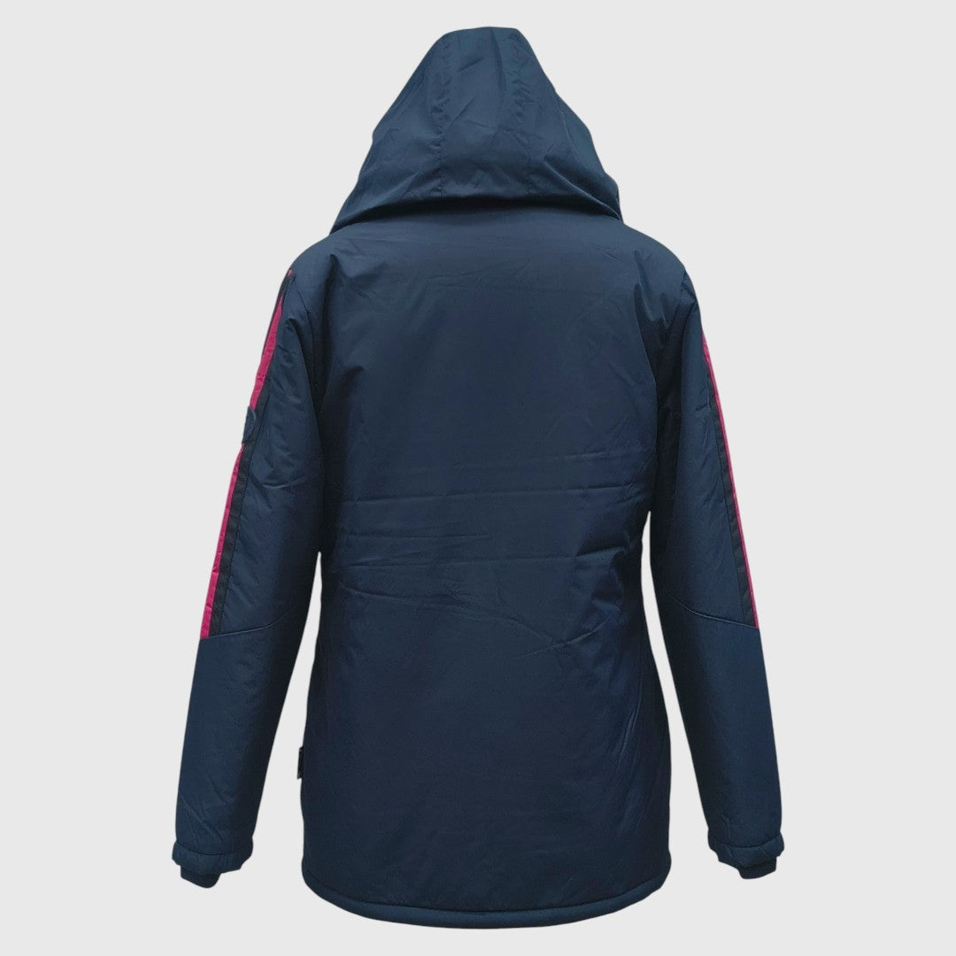Women Insulated Fleece Jacket Snow and Wind Resistance