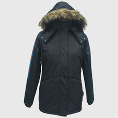 Women Insulated Fleece Jacket Snow and Wind Resistance