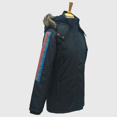 Women's Insulated Fleece Jacket Snow and Wind Resistance