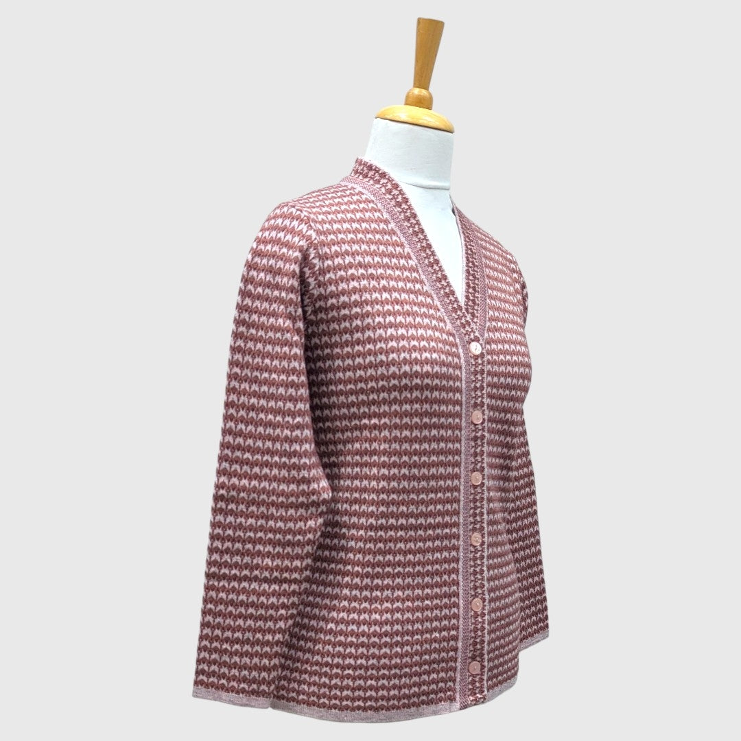 WOMEN'S V NECK CARDIGAN