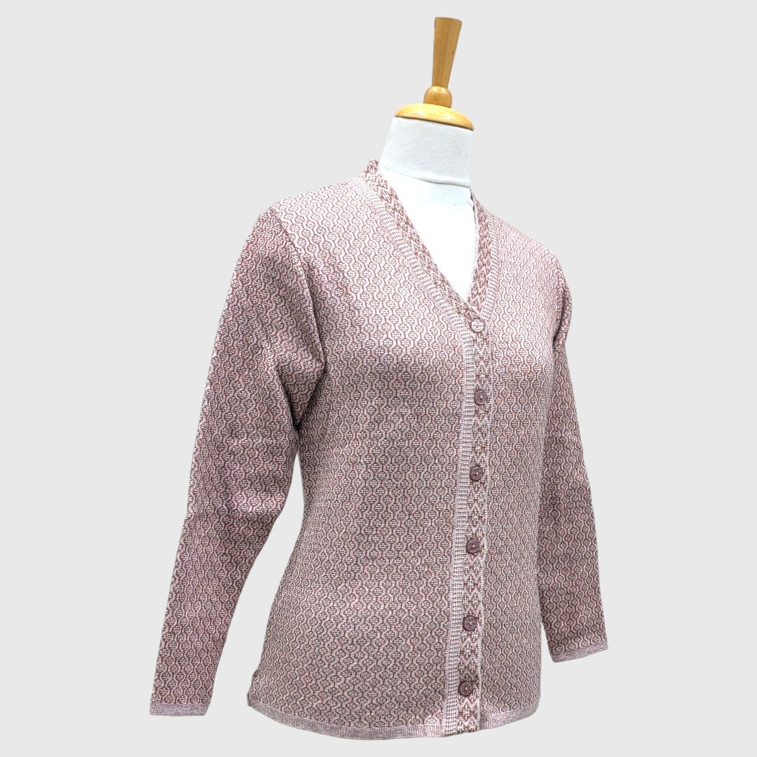 WOMEN'S V NECK CARDIGAN