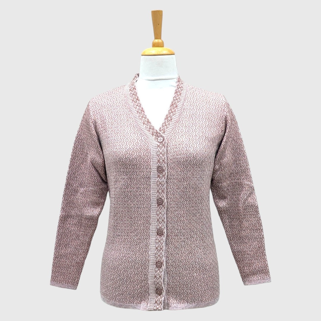 WOMEN'S V NECK CARDIGAN