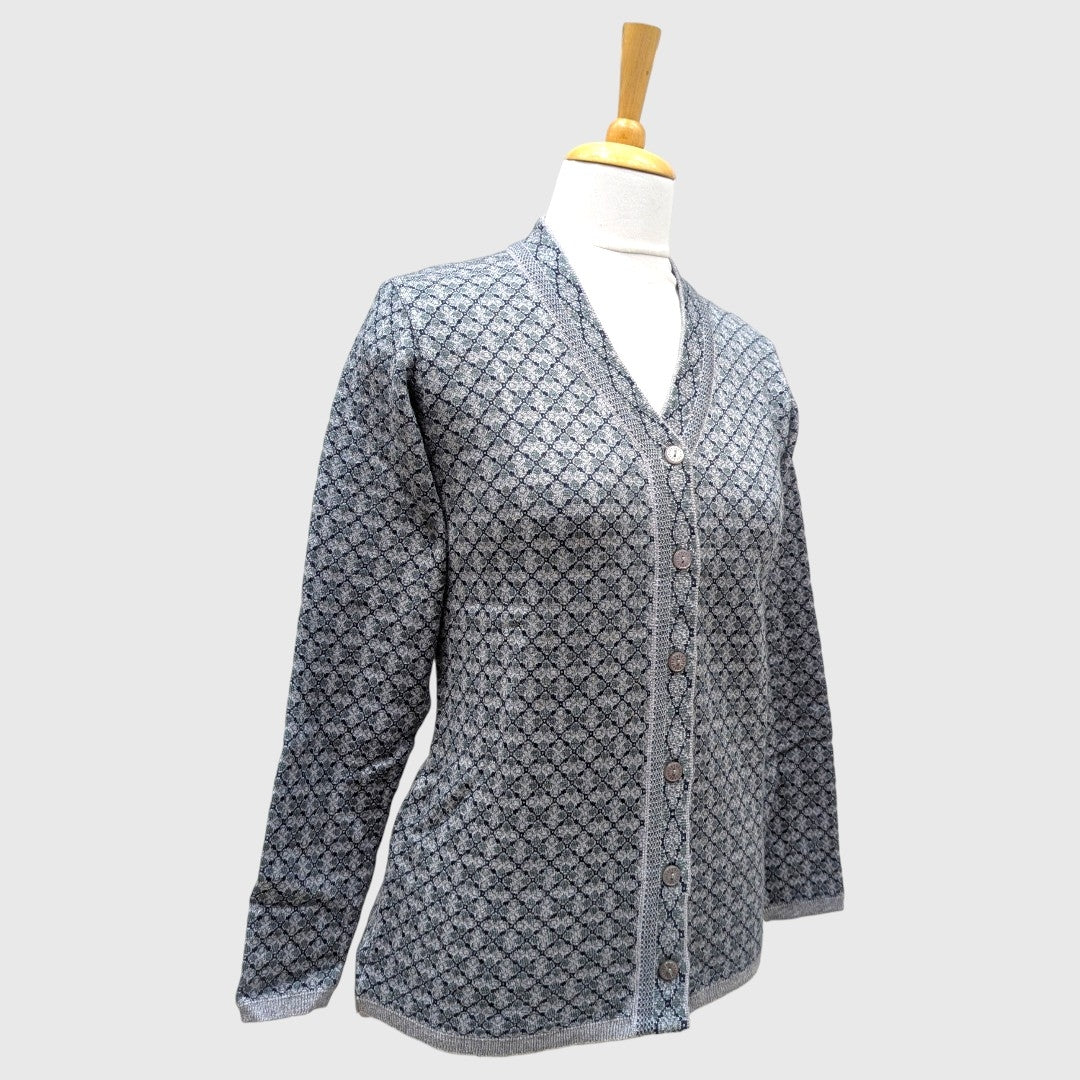 WOMEN'S V NECK CARDIGAN