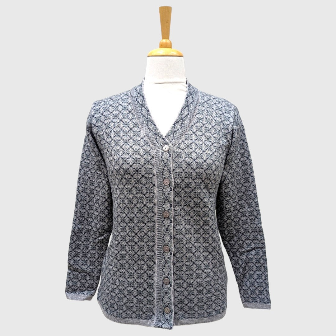 WOMEN'S V NECK CARDIGAN