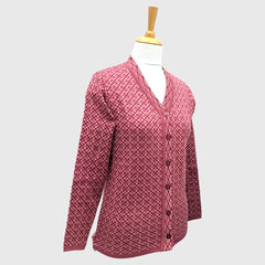 WOMEN'S V NECK CARDIGAN