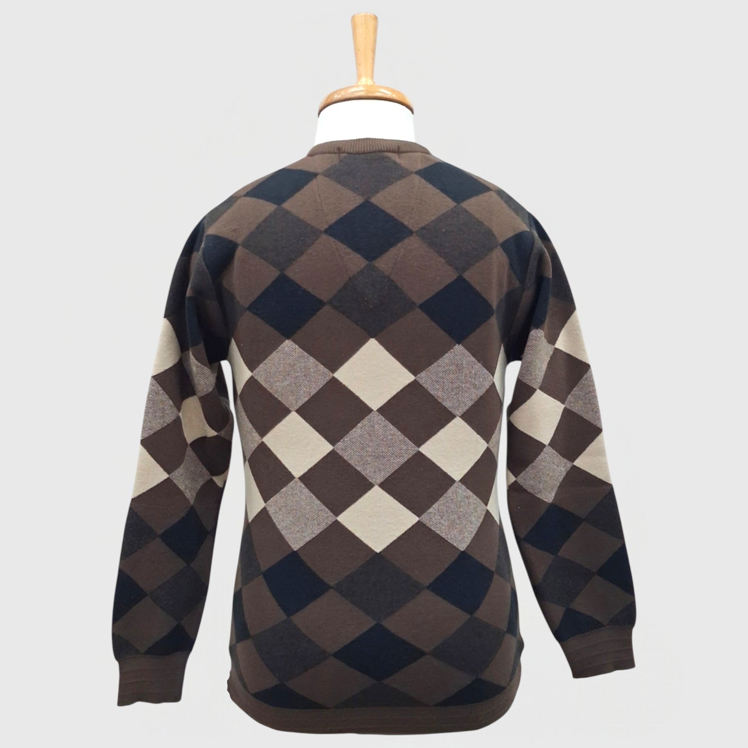 MEN'S ACRO WOOL FULL SLEEVES V NECK SWEATER