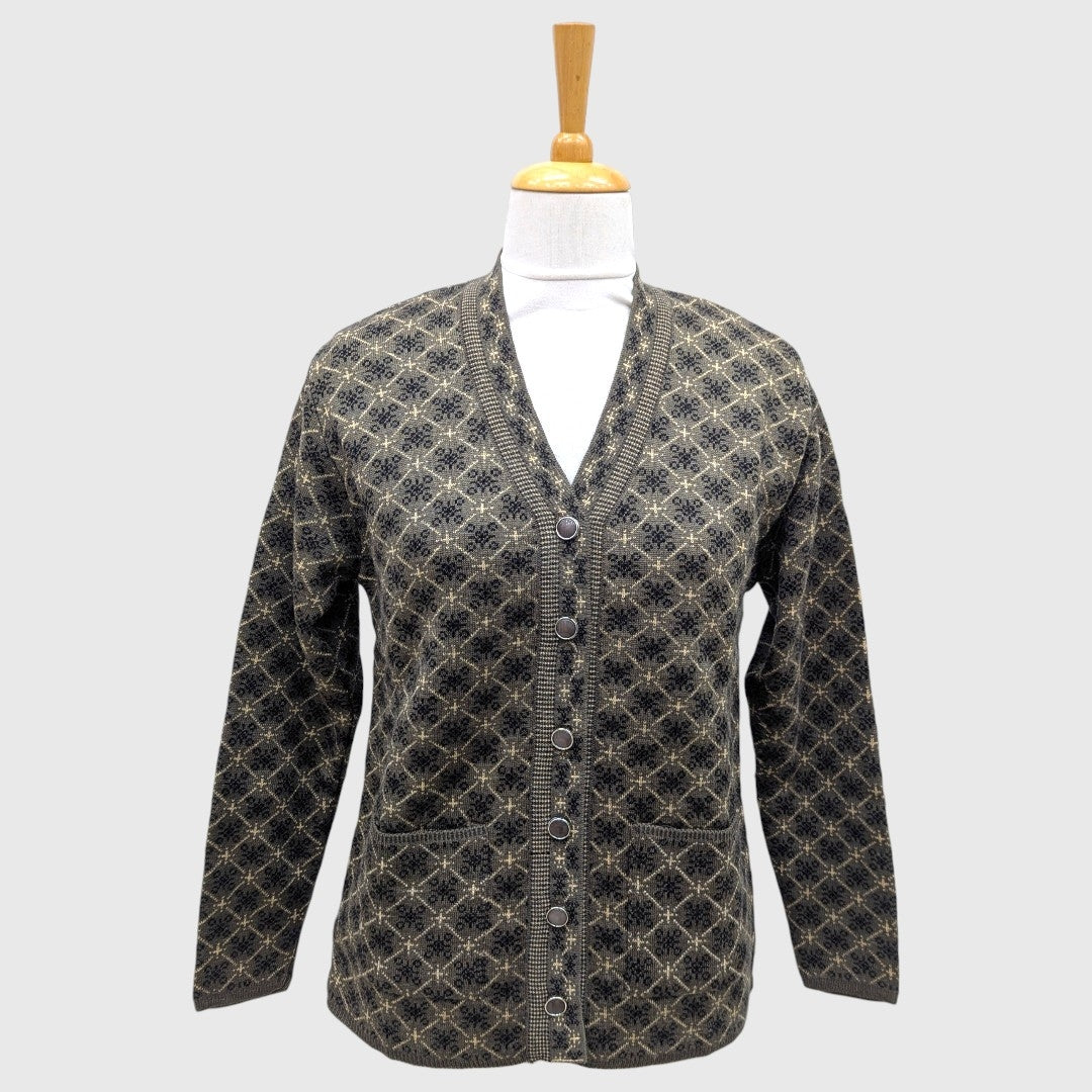 WOMEN'S V NECK CARDIGAN