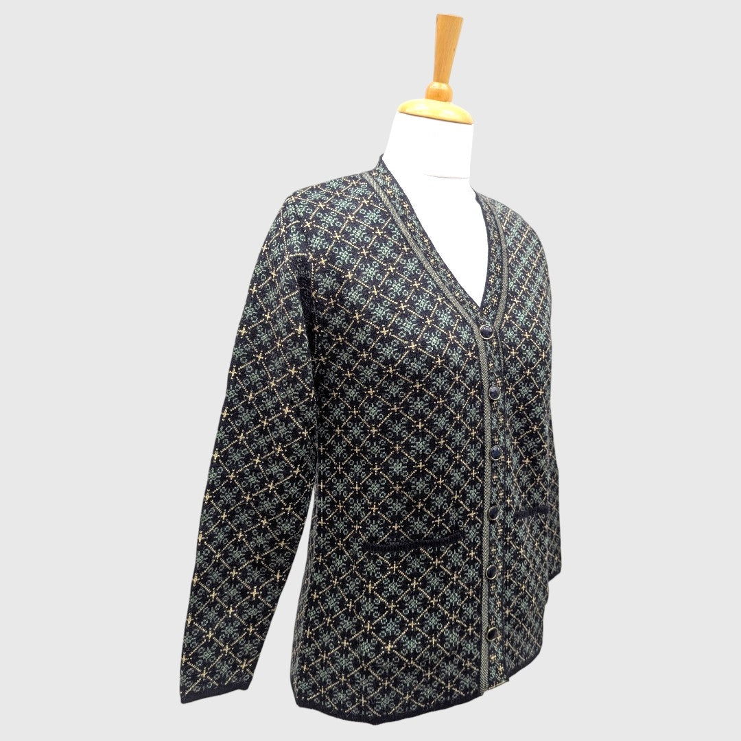 WOMEN'S V NECK CARDIGAN