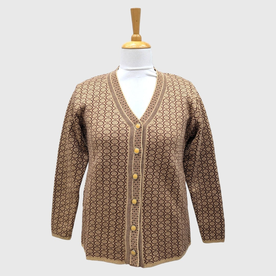 WOMEN'S V NECK CARDIGAN