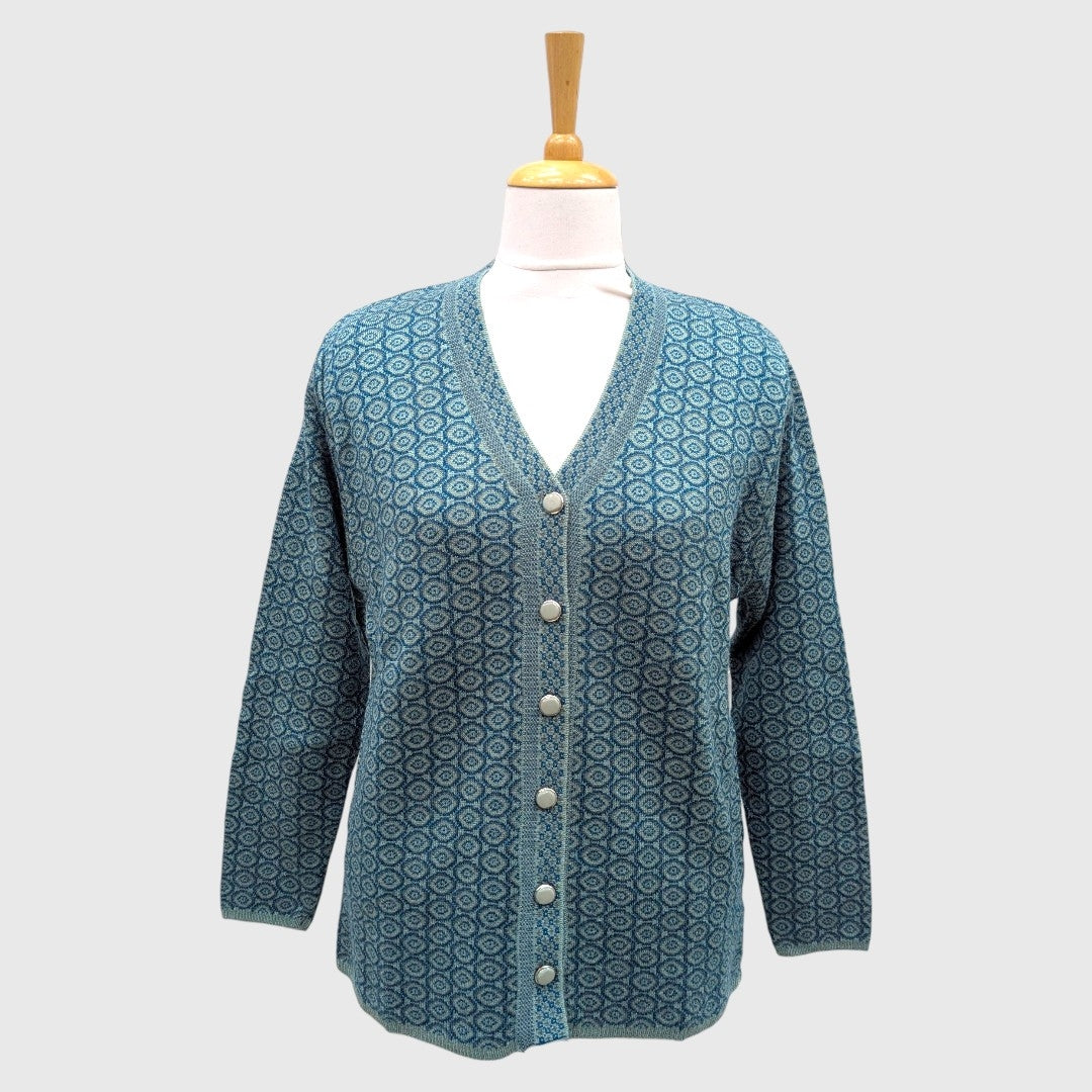 WOMEN'S V NECK CARDIGAN