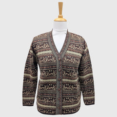 WOMEN'S V NECK CARDIGAN