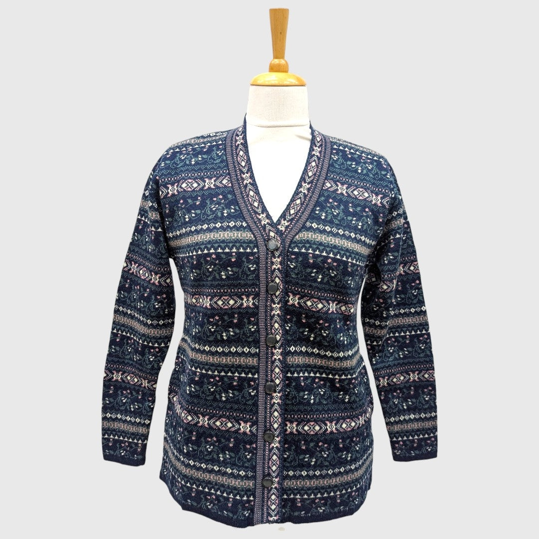 WOMEN'S V NECK CARDIGAN