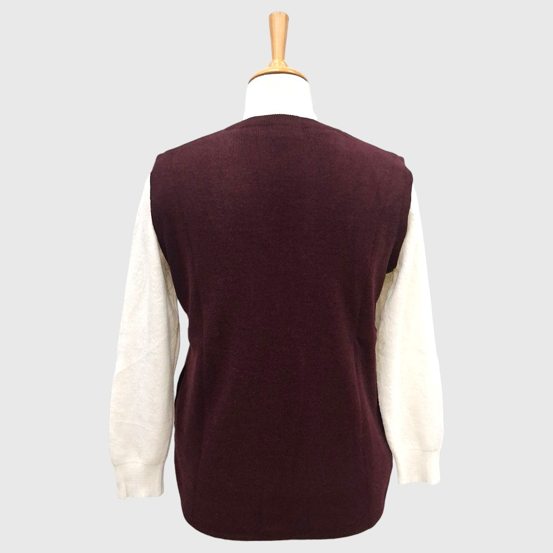 WOMEN'S SLEEVELESS CARDIGAN