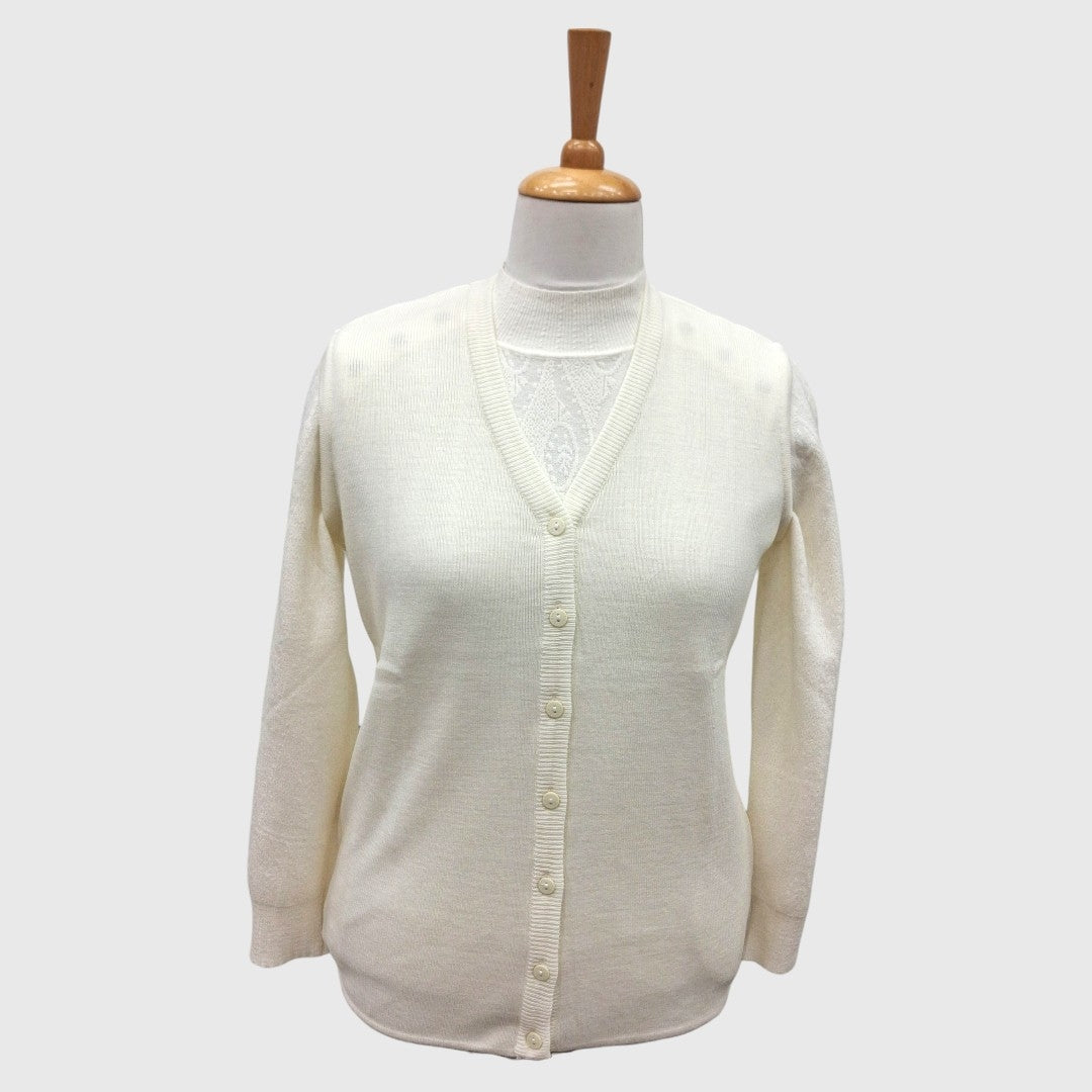WOMEN'S SLEEVELESS CARDIGAN