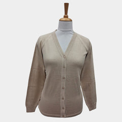 WOMEN'S V NECK CARDIGAN