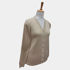 WOMEN'S V NECK CARDIGAN