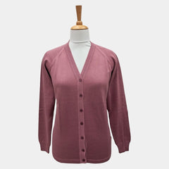 WOMEN'S V NECK CARDIGAN