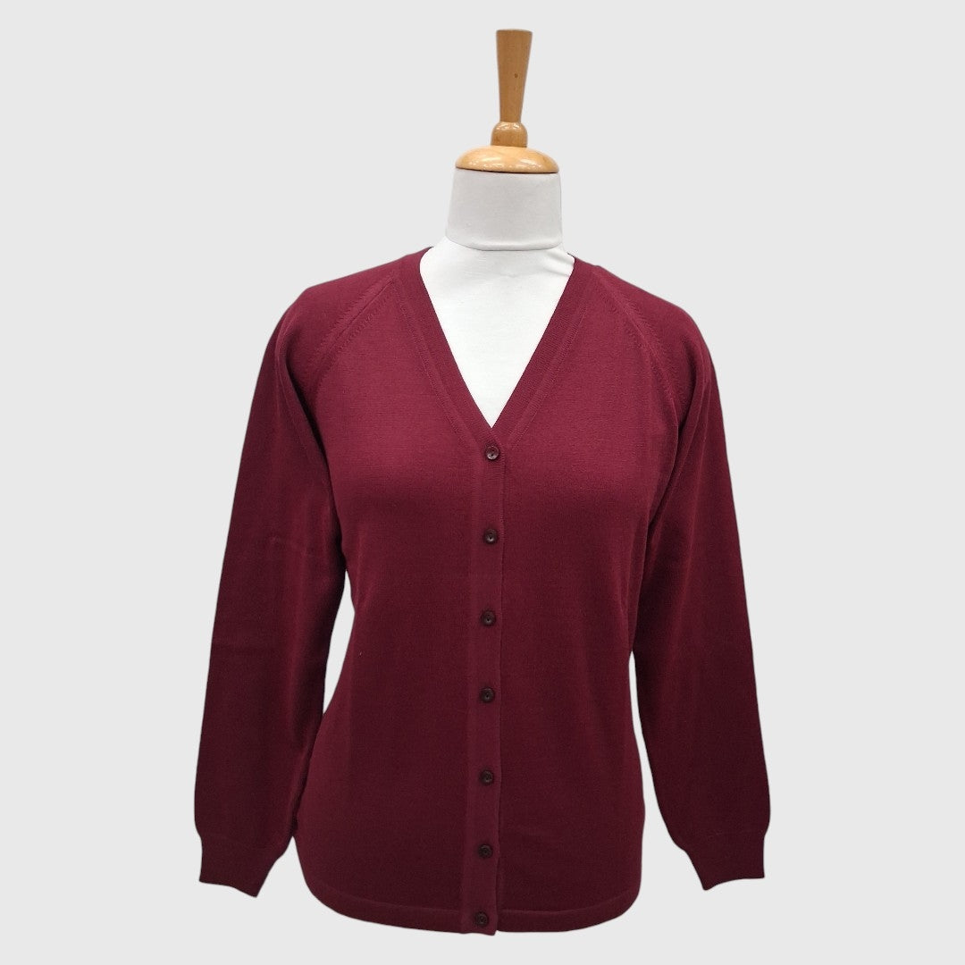 WOMEN'S V NECK CARDIGAN